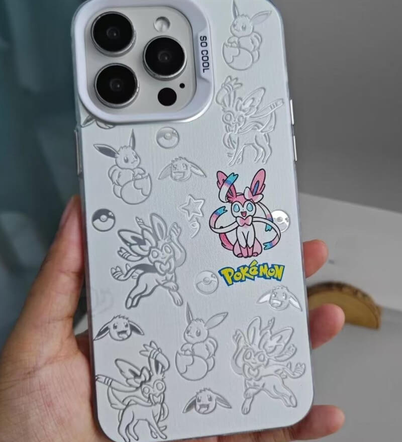 Cute Pokémon Anime Shockproof Phone Case