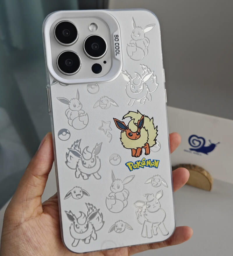 Cute Pokémon Anime Shockproof Phone Case