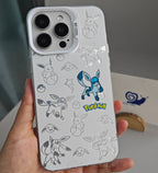 Cute Pokémon Anime Shockproof Phone Case