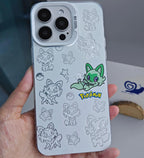 Cute Pokémon Anime Shockproof Phone Case