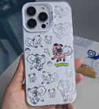 Cute Pokémon Anime Shockproof Phone Case