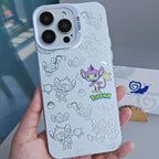 Cute Pokémon Anime Shockproof Phone Case