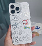 Cute Pokémon Anime Shockproof Phone Case