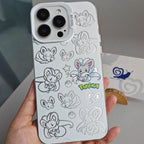 Cute Pokémon Anime Shockproof Phone Case