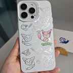 Cute Pokémon Anime Shockproof Phone Case