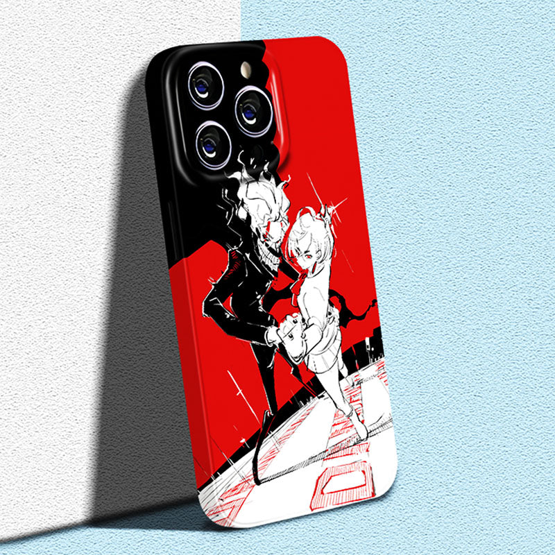 Dandadan Shining Holographic Phone Case
