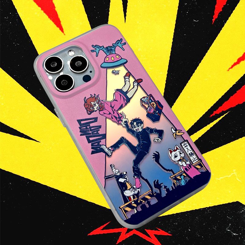 Dandadan Shining Holographic Phone Case