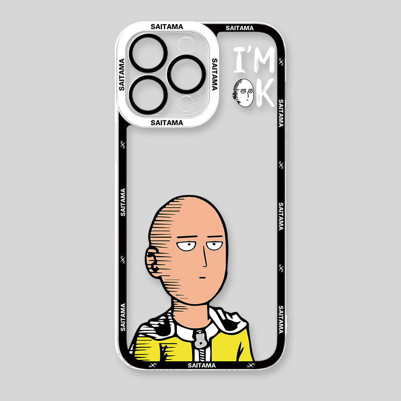 One Punch Man Saitama Anime Phone Case