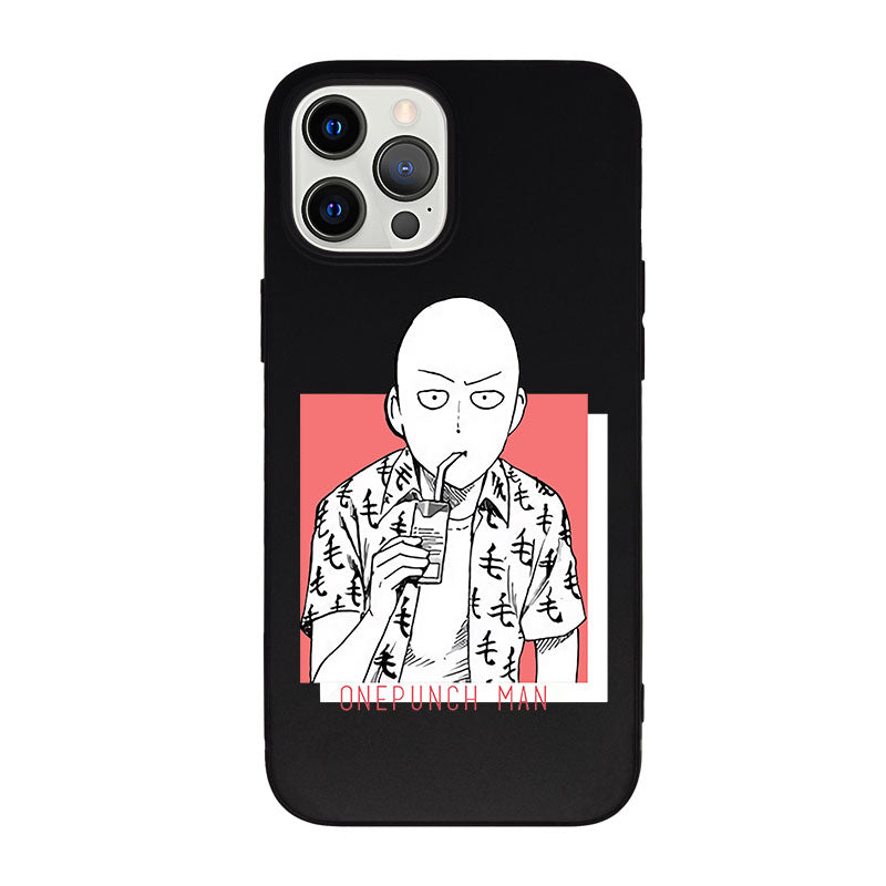 One Punch Man Saitama Anime Phone Case