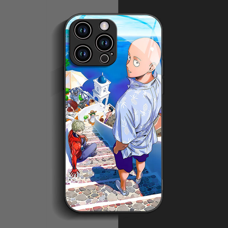 One Punch Man Saitama Anime Phone Case